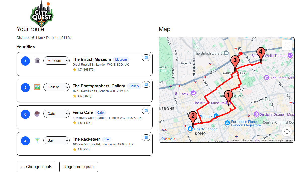 CityQuest screenshot 3